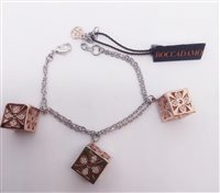 Bracciale Boccadamo Donna in Bronzo Cristallo XBR405 - XBR405